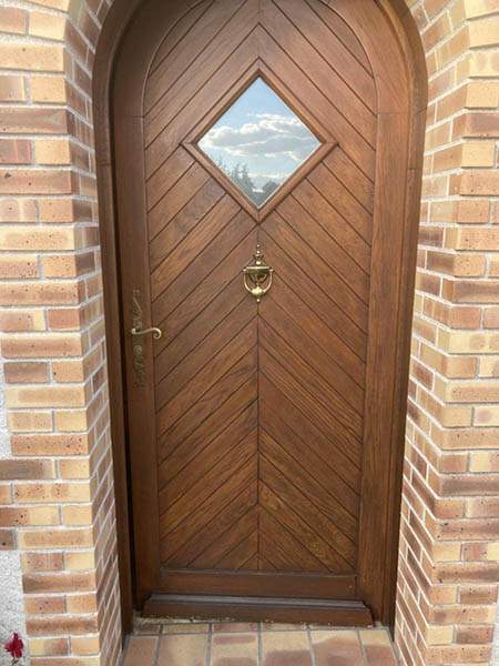 Porte en bois résidentiel Moulins