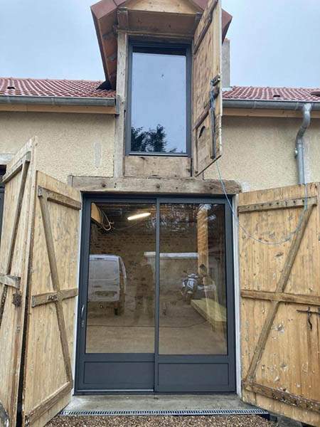 Porte d’entrée alu Moulins