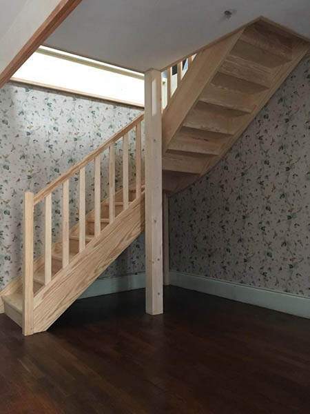 Fabrication escalier en bois Moulins