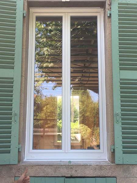 Fenêtre PVC double vitrage Moulins