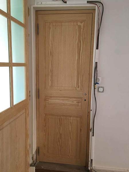 Porte intérieure bois pour chambre Moulins