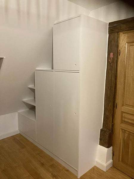 Meuble rangement bois décoratif intérieur Moulins