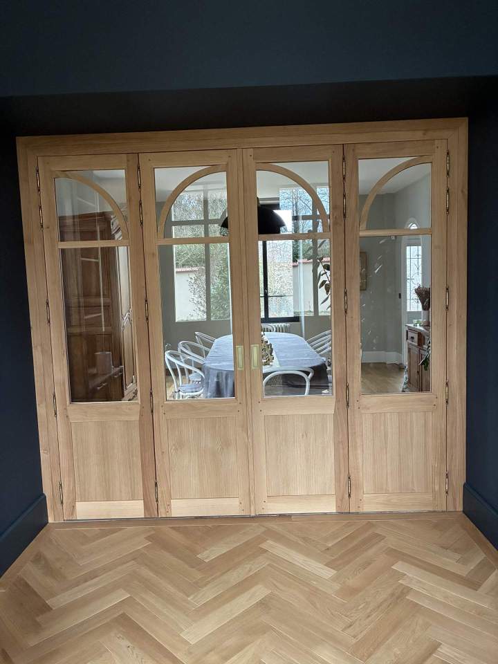 Fabrication et installation menuiserie en bois Moulins